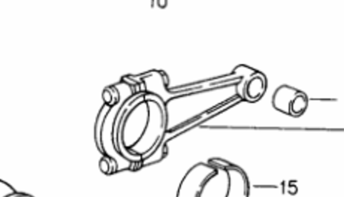 Porsche factory catalogue illustration, group 102-00, showing the connecting rods assembly
