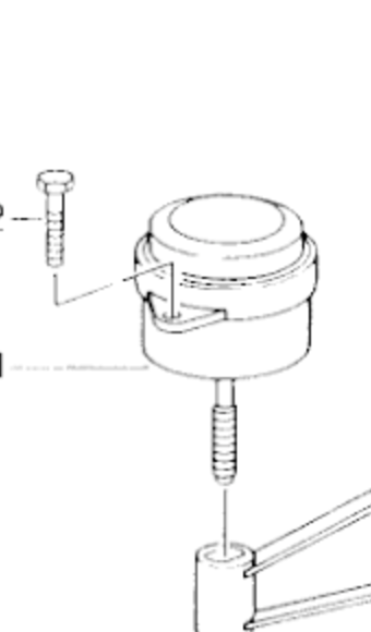 Porsche factory catalogue drawing of the Engine mounting, reference 993 375 049 05