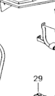 Support tube, right, position 13 of Porsche catalogue illustration 802-05